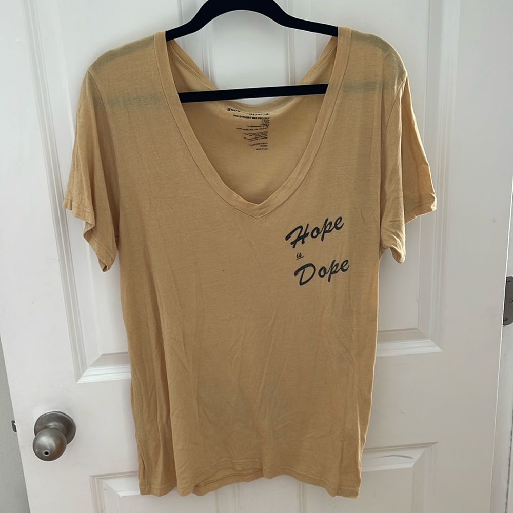 Yellow Good hYOUman shirt
